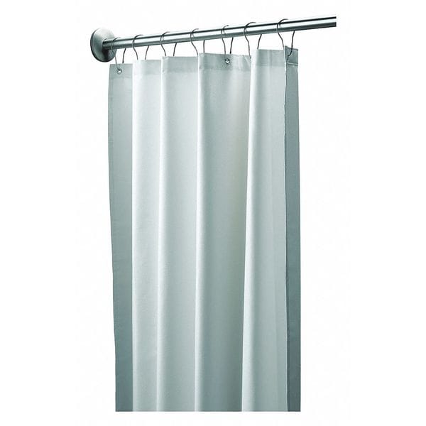 Bradley Bx-Shower Curtain 72X72, Viny, Vinyl, White, 72" W, 72" L - 9533-727200