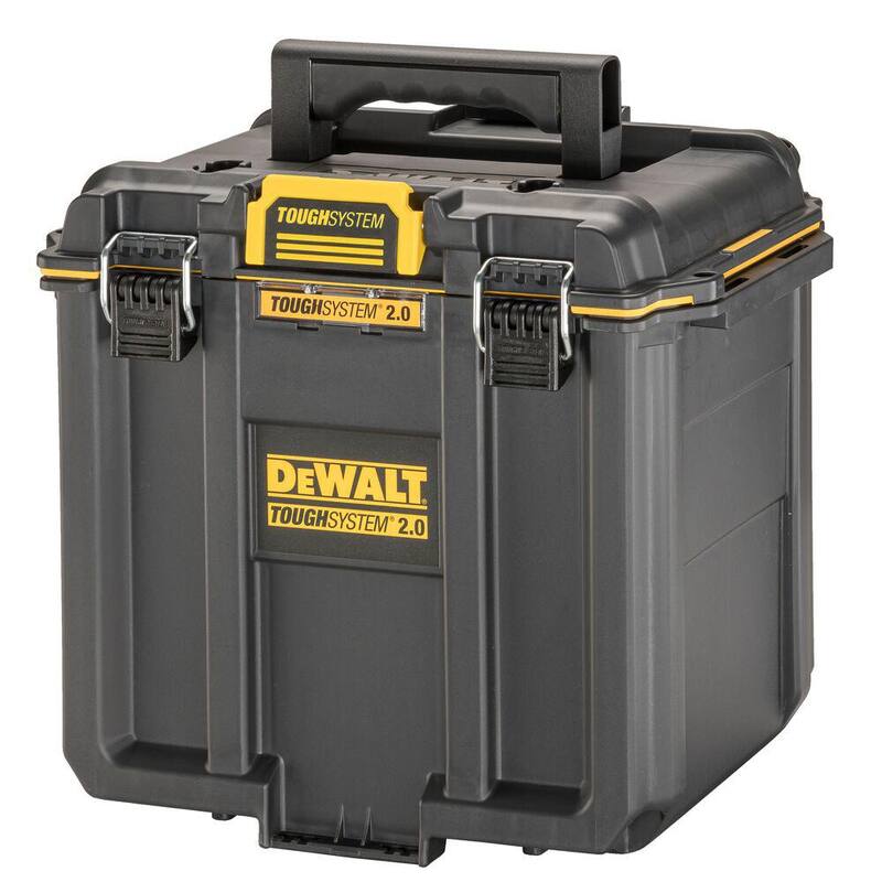 DEWALT 15.25 in. ToughSystem 2.0 Compact Deep Tool Box - DWST08035