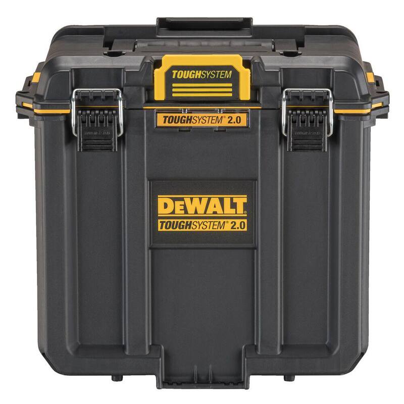 DEWALT 15.25 in. ToughSystem 2.0 Compact Deep Tool Box - DWST08035