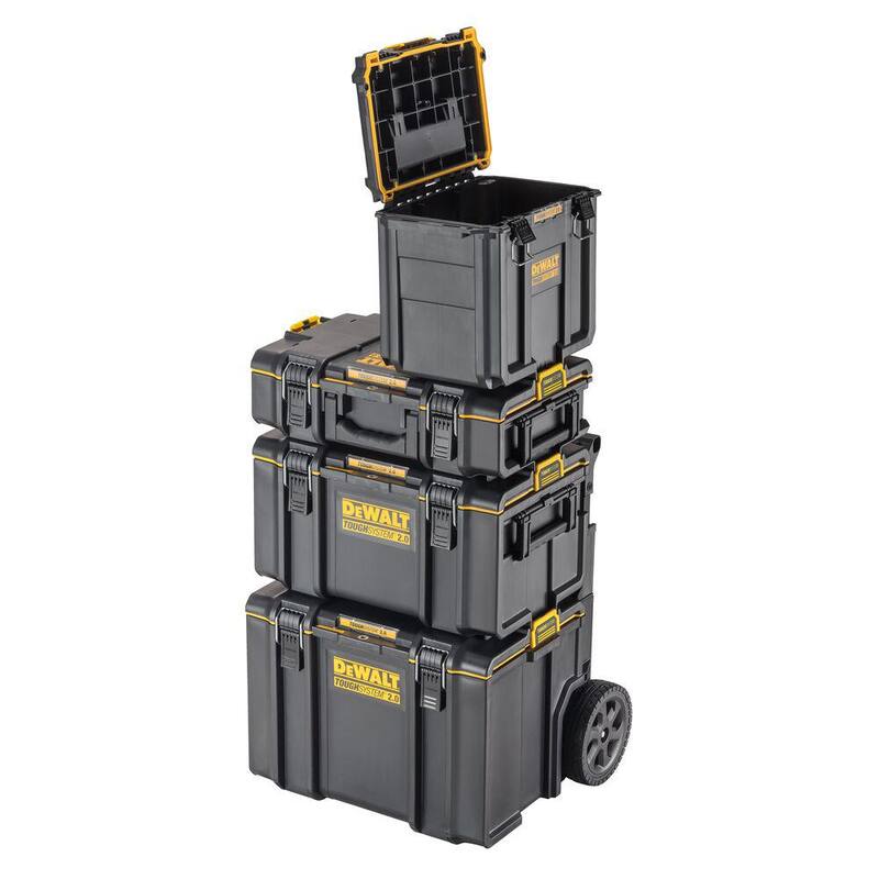 DEWALT 15.25 in. ToughSystem 2.0 Compact Deep Tool Box - DWST08035