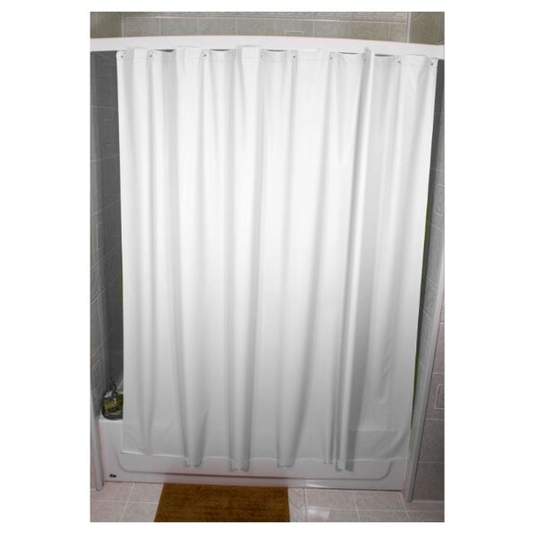 R & R Textile Vinyl, White, 70" W, 72" L - WW-VT6700-WHITE