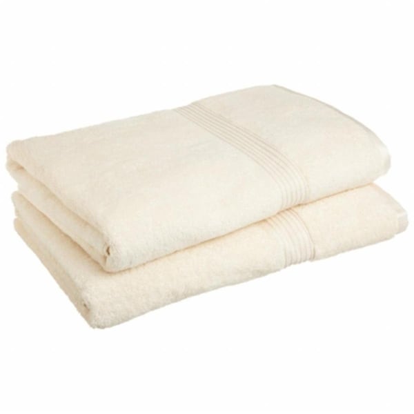 Superior Superior Egyptian Cotton 2-Piece Bath Sheet Set  Ivory - NS BSHEET IV