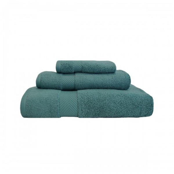 Superior Zero Twist Cotton Towel Set - Jade, 3 Pieces - ZT 3 PC SET JD