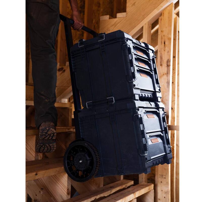 RIDGID 2.0 Pro Gear System 22 in. XL 2 Drawers Modular Tool Box Storage - 257067