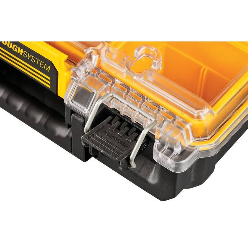 DEWALT TOUGHSYSTEM 2.0 6-Compartment Small Parts Organizer - DWST08020