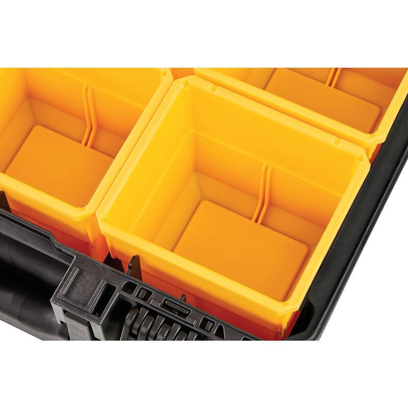 DEWALT TOUGHSYSTEM 2.0 6-Compartment Small Parts Organizer - DWST08020