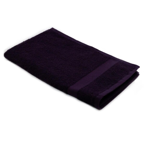 Kd Bufe GS Collection Bleach Proof Salon Hand Towels Eggplant , 6PK - KD3175363