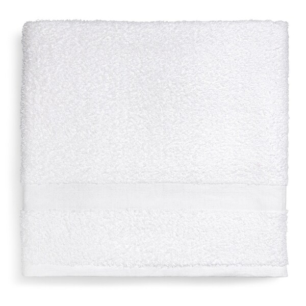 Registry Bath Towel, Reg, White, 25InX54In, 12PK - B982-U-WHT-1-AHSC