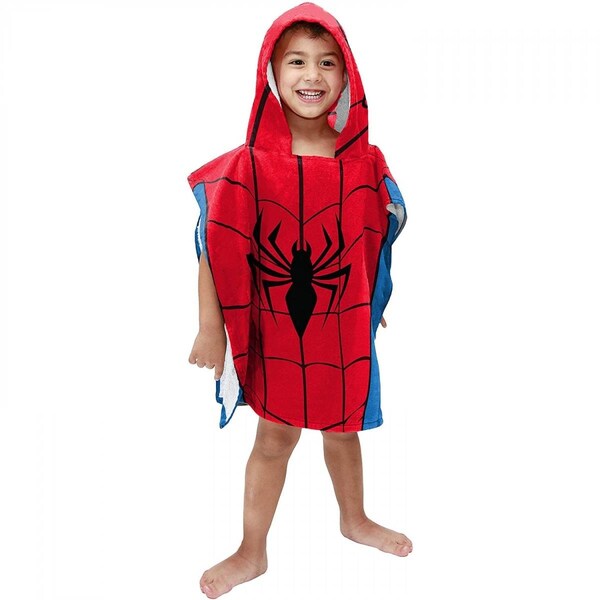 Spider-Man Marvel Youth Hooded Poncho Towel - 808087