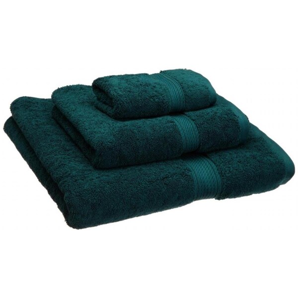 Superior 900GSM Egyptian Cotton 3-Piece Towel Set  Teal - 900GSM 3 PC SET TL
