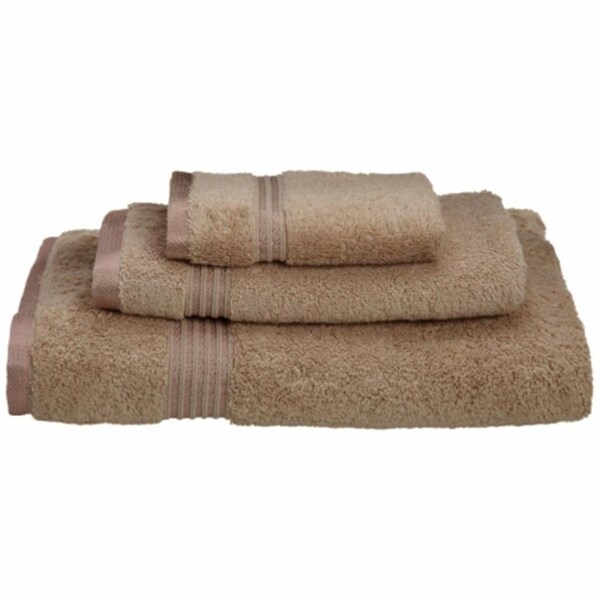 Superior Egyptian Cotton 3-Piece Towel Set Taupe - NS 3 PC SET TP