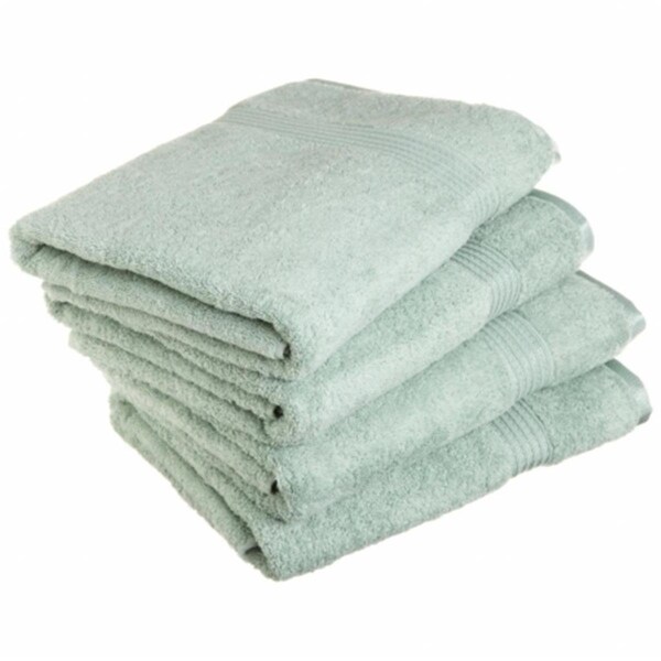 Superior Egyptian Cotton 4-Piece Bath Towel Set Sage - NS BTOWEL SG