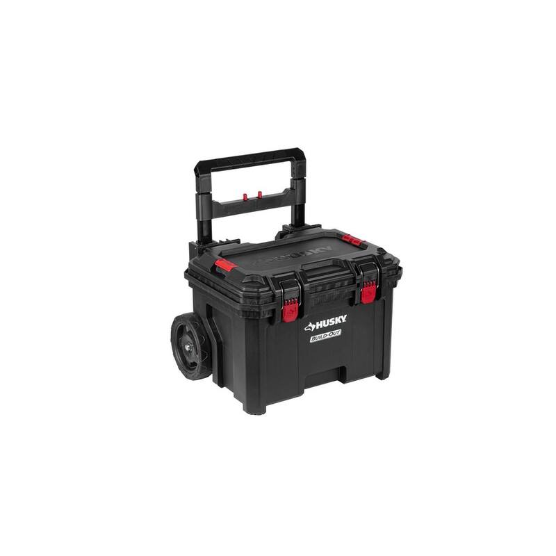 Husky Build-Out 22 in. Modular Tool Storage Rolling Tool Box - 22844