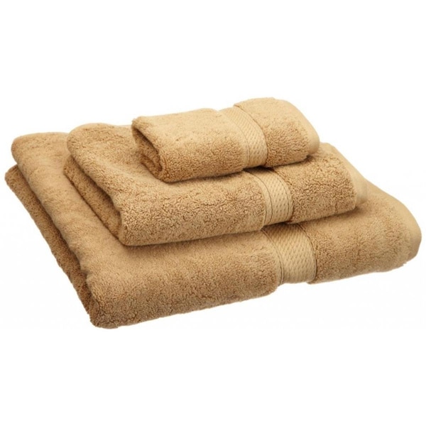 Superior 900GSM Egyptian Cotton 3-Piece Towel Set Toast - 900GSM 3 PC SET TO