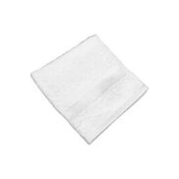 Monarch Brands Admiral Hospitality Standard Washcloth, 12" x 12", White, 300 Towels - ADML-1212-1