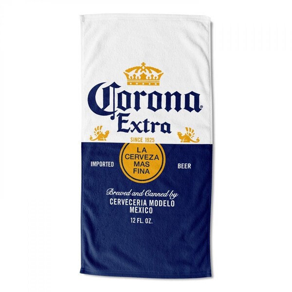 Deluxdesigns 30 x 60 in.  Bottle Label Beach Towel - DE3601823