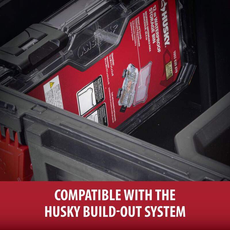 Husky Build-Out 22 in. Modular Tool Storage Large Tool Box - 22843