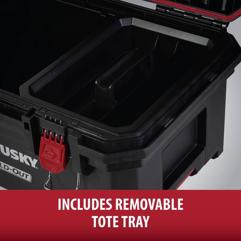 Husky Build-Out 22 in. Modular Tool Storage Large Tool Box - 22843