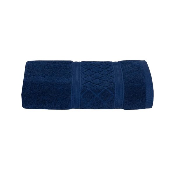 Sttelli Sttelli Radiance Navy Cotton Bath Towel 1 pc - RAT-109-NAV