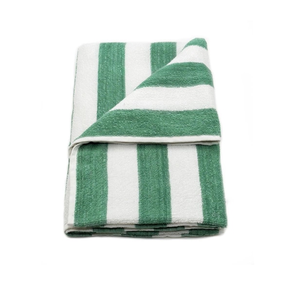 Rifz GOC Cotton Vat Dyed Stripes Pool Towel, Mint, 3PK - GOCM35702003