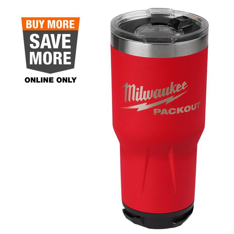 Milwaukee PACKOUT Red 30 oz. Tumbler - 48-22-8393R
