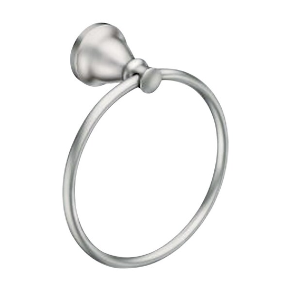 Moen Moen Hilliard Brushed Nickel Towel Ring Metal - MY2786BN