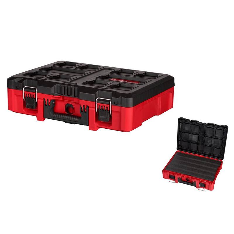 Milwaukee PACKOUT 16 in. Portable Modular Tool-Box Case with Customizable Insert - 48-22-8450