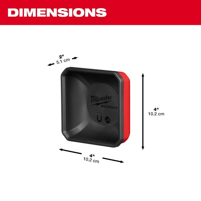 Milwaukee PACKOUT Magnetic Bin Tool Holder - 48-22-8070