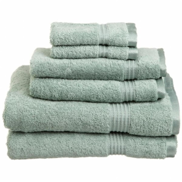Superior Superior Egyptian Cotton 6-Piece Towel Set  Sage - NS 6 PC SET SG