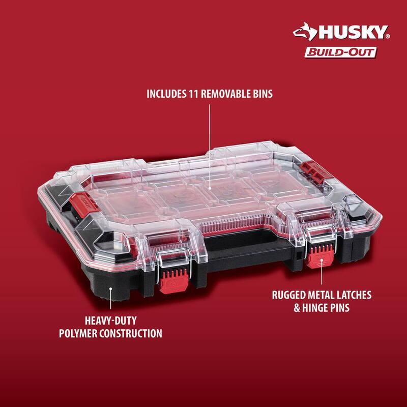 Husky Build-Out 22 in. Modular Tool Storage Deep Organizer - 22845