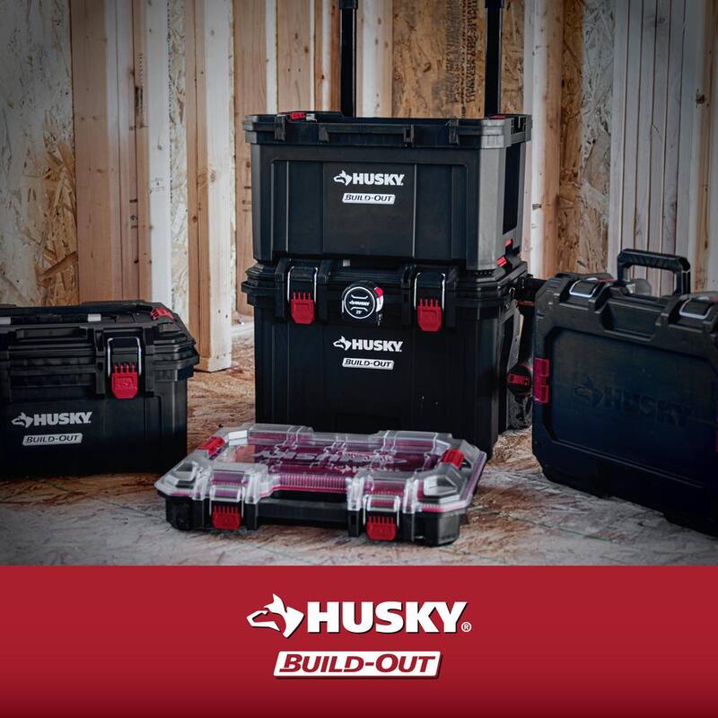 Husky Build-Out 22 in. Modular Tool Storage Deep Organizer - 22845