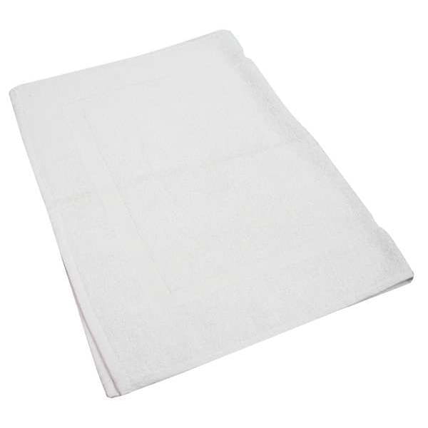 R & R Textile Bath Mat, 20x30 In., White, PK12 - X04300