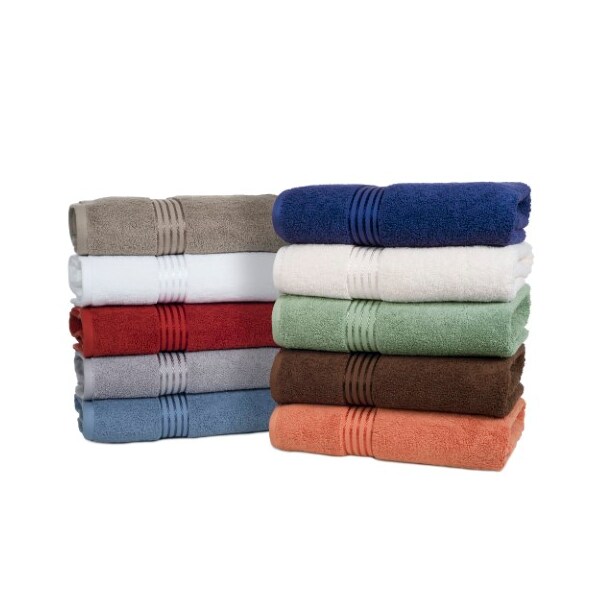 Hastings Home Hastings Home 100 Percent Cotton Hotel 6 Piece Towel Set - White - 610932ZFE