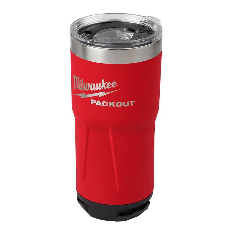 Milwaukee PACKOUT Red 20 oz. Tumbler - 48-22-8392R