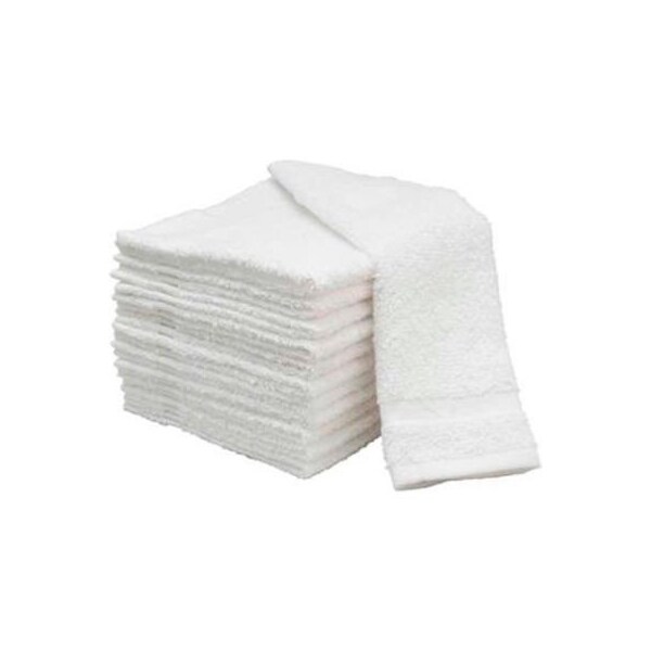 Kemp Usa Gym Towel, White, 20X40 - 10-613
