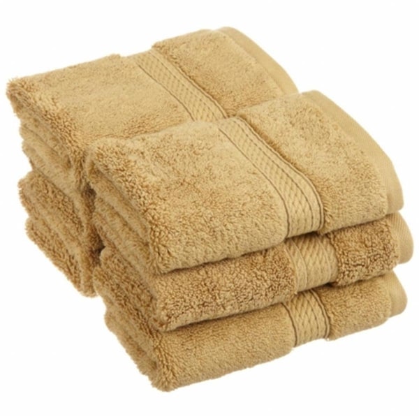Superior 900GSM Egyptian Cotton 6-Piece Face Towel Set  Toast - 900GSM FACE TO