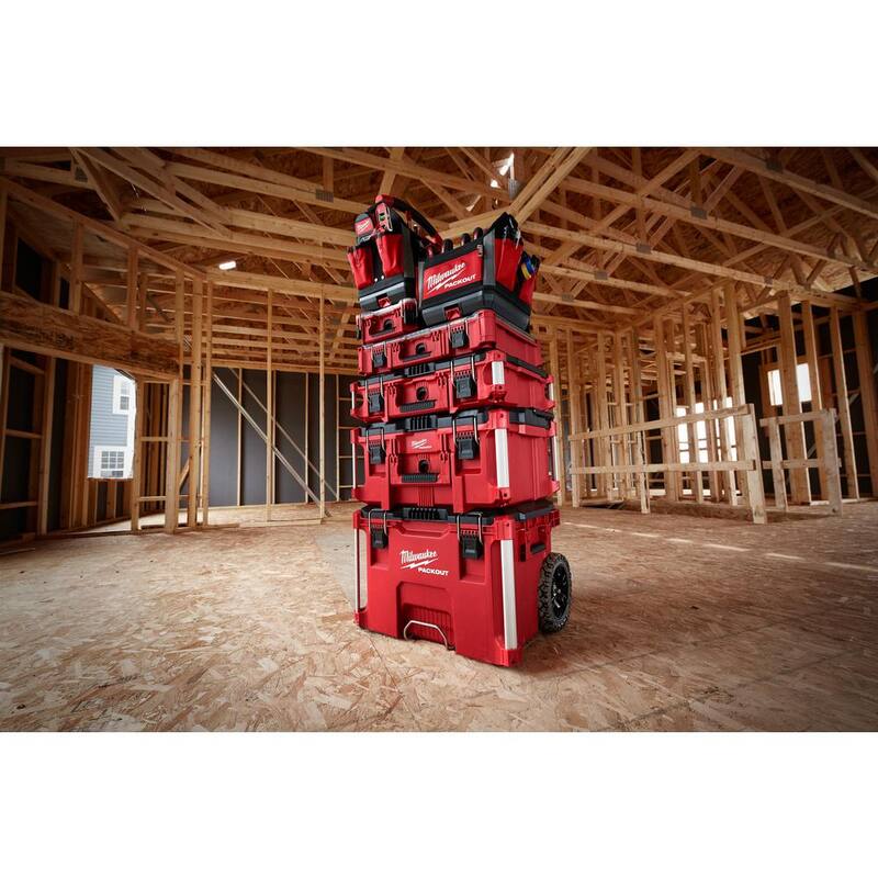 Milwaukee PACKOUT 5-Compartment Small Parts Organizer (2-Pack) - 48-22-8435X2