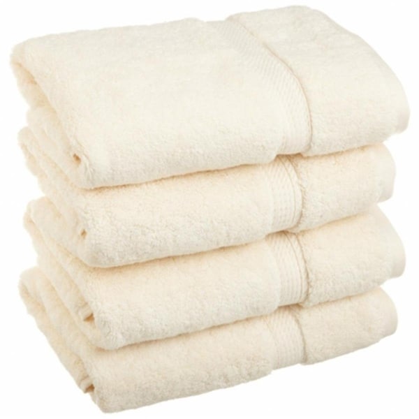 Superior 900GSM Egyptian Cotton 4-Piece Hand Towel Set  Cream - 900GSM HAND CR