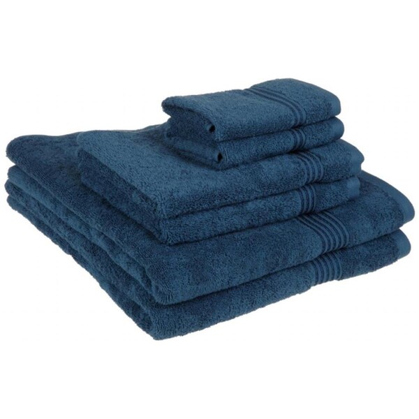 Superior Superior Egyptian Cotton 6-Piece Towel Set  Sapphire - NS 6 PC SET SP