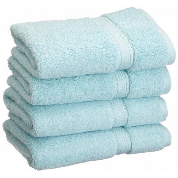 Superior 900GSM Egyptian Cotton 4-Piece Hand Towel Set Seafoam - 900GSM HAND SE