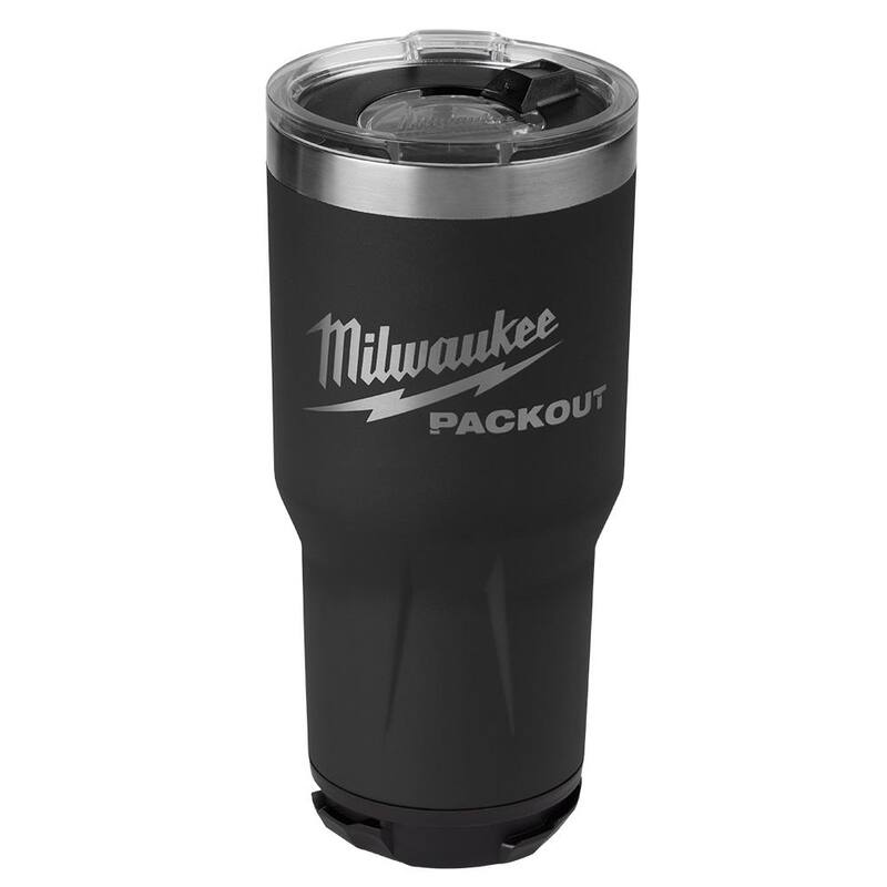 Milwaukee PACKOUT Black 30 oz. Tumbler - 48-22-8393B