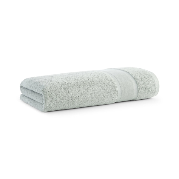 Monarch Brands Aegean Recycled Bath Sheet, 35in x 70in - Navy/Soft Black - P-BS-RO-3570-DS