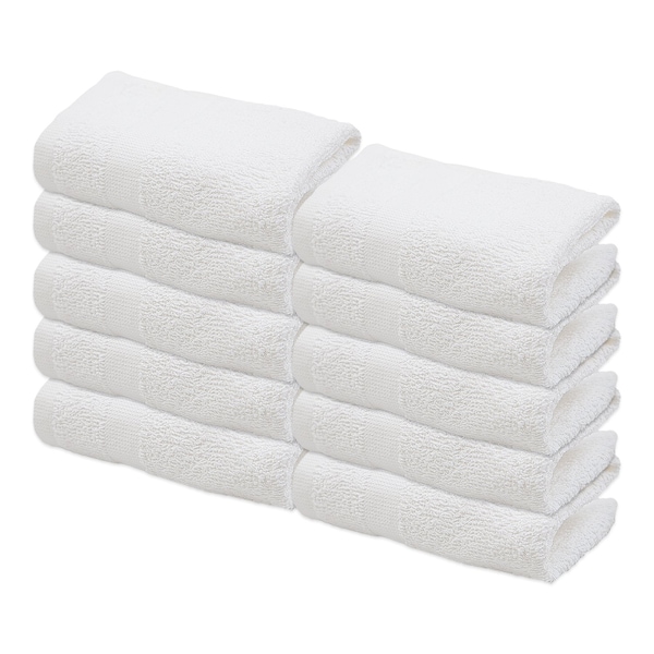 Elite Pearl 12 x 12 Washcloths , 12PK - INST-1212-1