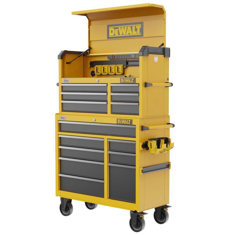 DEWALT 41 in. 6-Drawer Tool Chest and 41 in. 8-Drawer Tool Cabinet - DWST41143