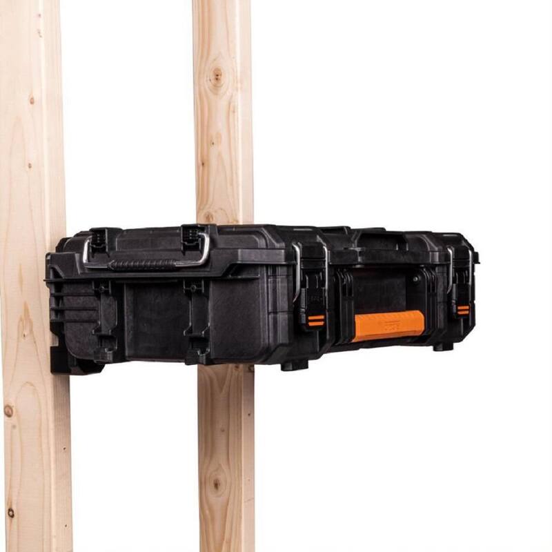 RIDGID Pro Gear System Gen 2.0 Stackable Tool box, Durable Power Tool Case, and Compact Organizer - 254067-254069-254071