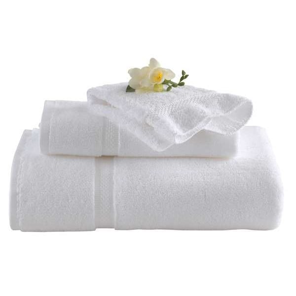 5 Star Hotel Collection Wash Towel, 13 x 13 In, White, PK48 - 7132201