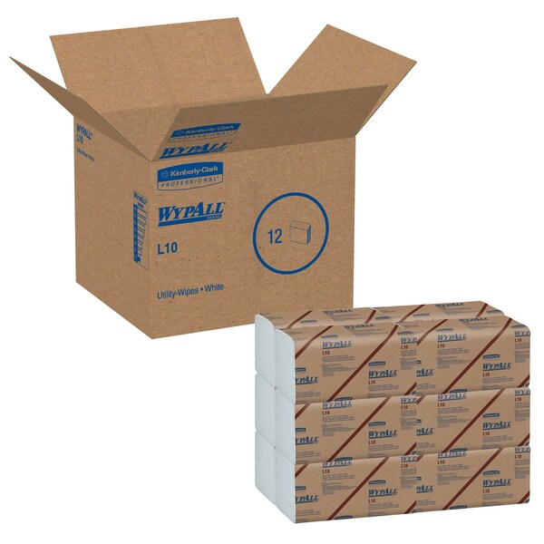 Wypall Wypall Dairy Towels 200 sheet 1 ply 12 pk - 66127