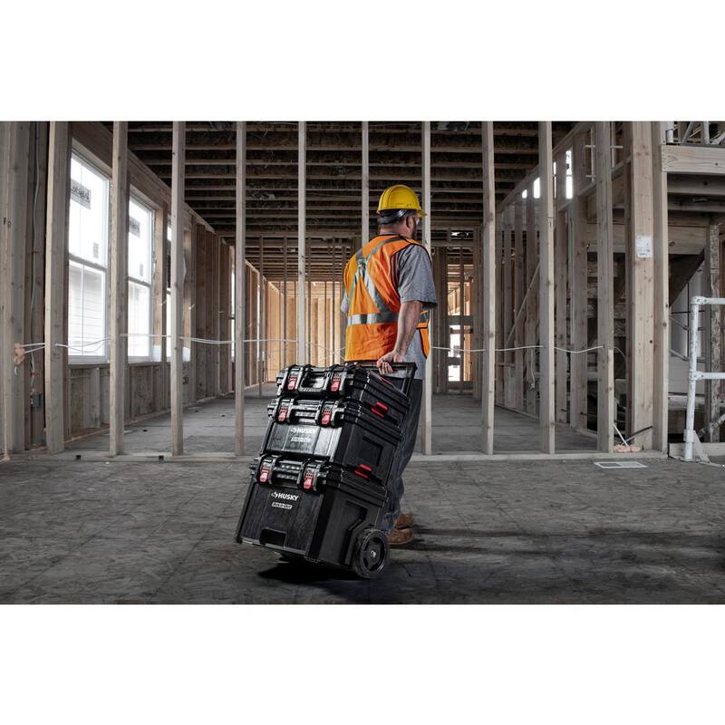 Husky Build-Out 22 in. Modular Tool Storage Large Tool Crate - 22841