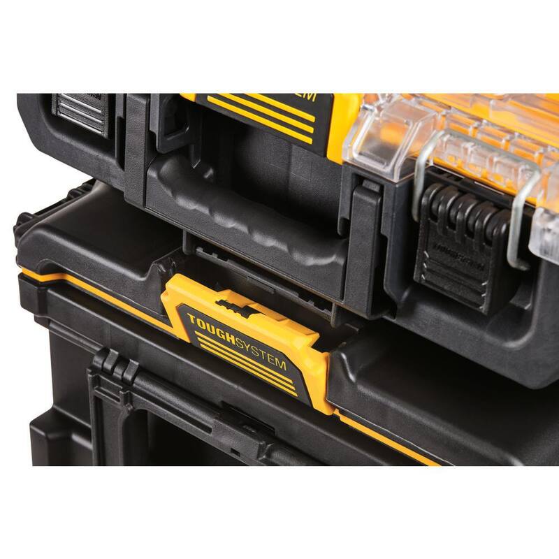 DEWALT TOUGHSYSTEM 2.0 6-Compartment Small Parts Organizer (2 Pack) - DWST08020X2