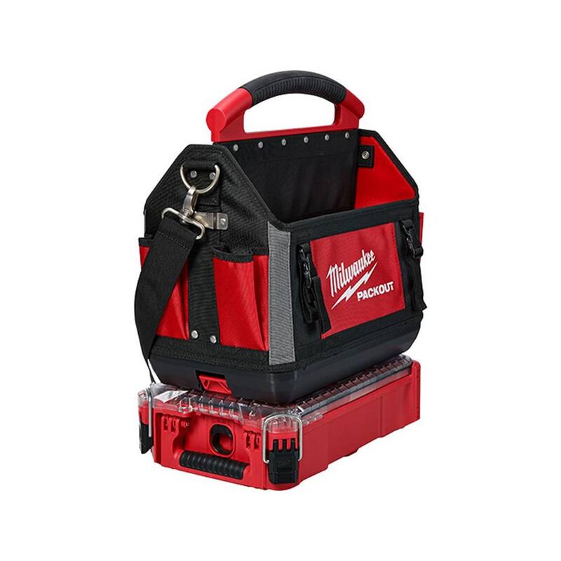 Milwaukee 15 in. PACKOUT Tote with Compact Organizer - 48-22-8315-48-22-8435